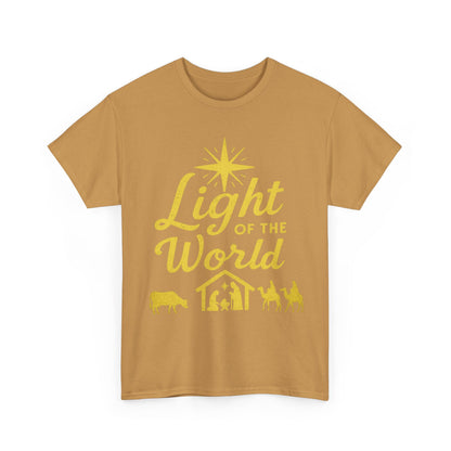 Christmas Nativity Unisex Tee - LIGHT OF THE WORLD