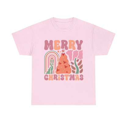 Boho Style Merry Christmas Tee - Unisex Tee