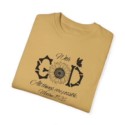Daisy Scripture T-shirt