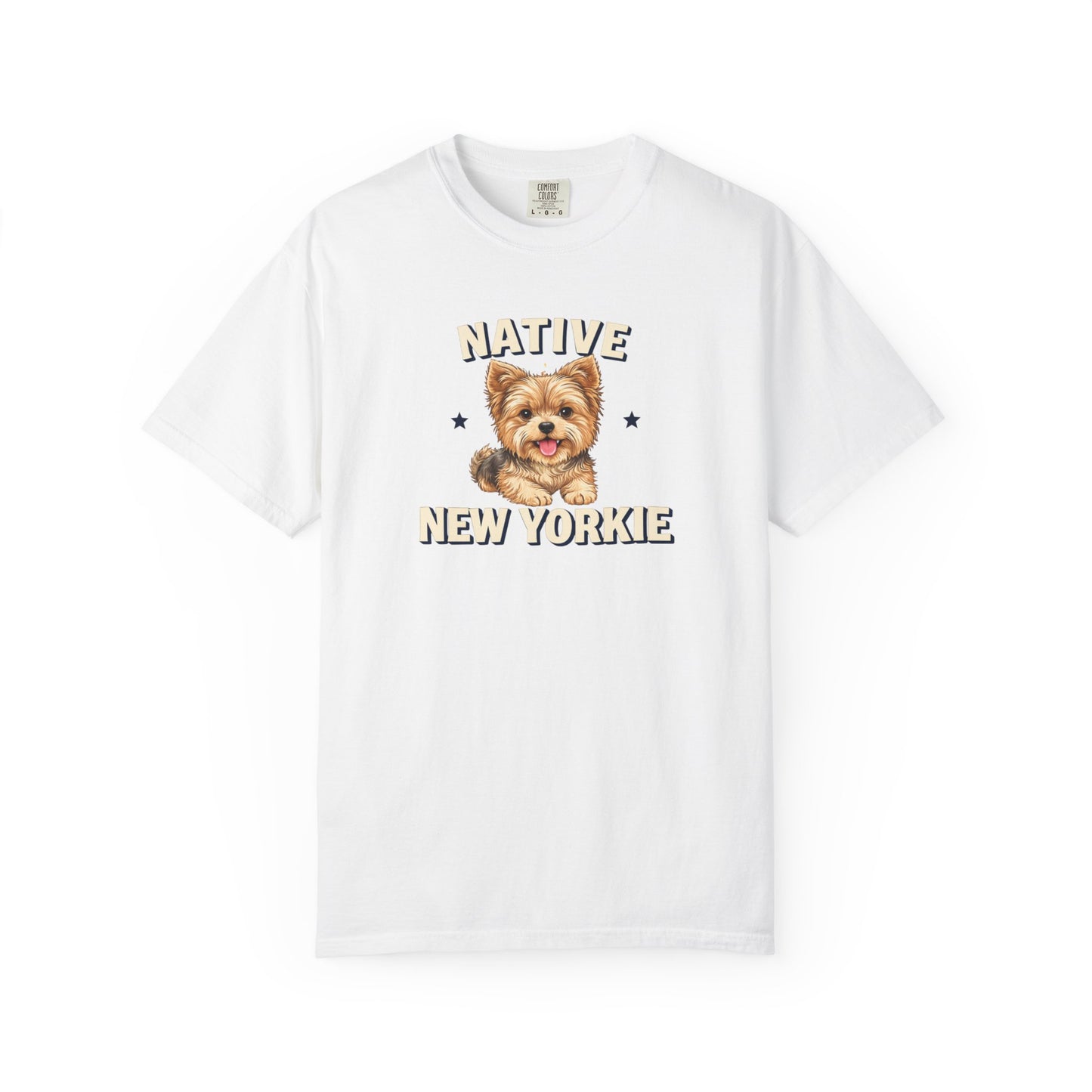 Native New Yorkie T-Shirt — Yorkie Mom/Dad NYC Dog Lover Tee