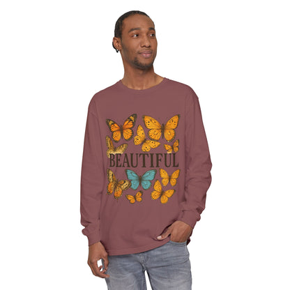 Beautiful Butterfly Long Sleeve T-Shirt, Eco-Friendly Cotton Tee, Casual Wear, Spring Fashion, Gift for Nature Lovers, Comfortable [...]