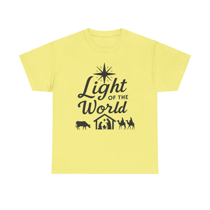 Nativity Unisex Tee - Light of the World - Dark Version