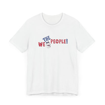 Patriotic Cat 'We the People' T-Shirt