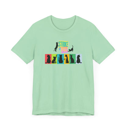 Cat Silhouette Vogue T-shirt