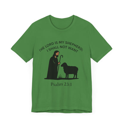 Christian Tee - Jesus Shepard and Black Sheep Design