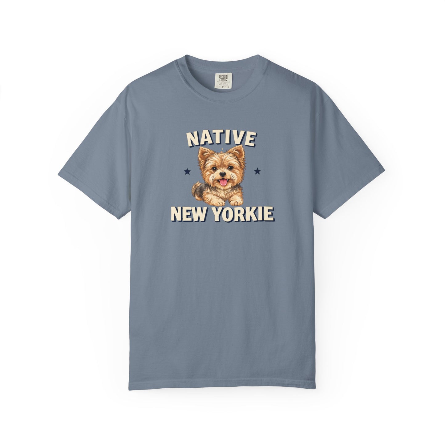Native New Yorkie T-Shirt — Yorkie Mom/Dad NYC Dog Lover Tee