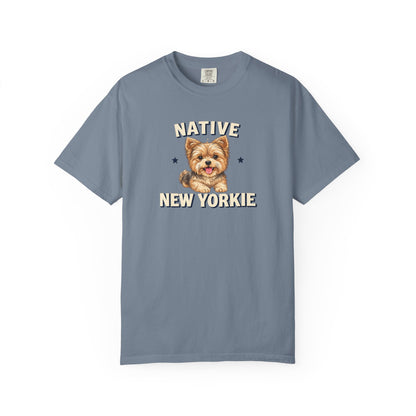 Native New Yorkie T-Shirt — Yorkie Mom/Dad NYC Dog Lover Tee