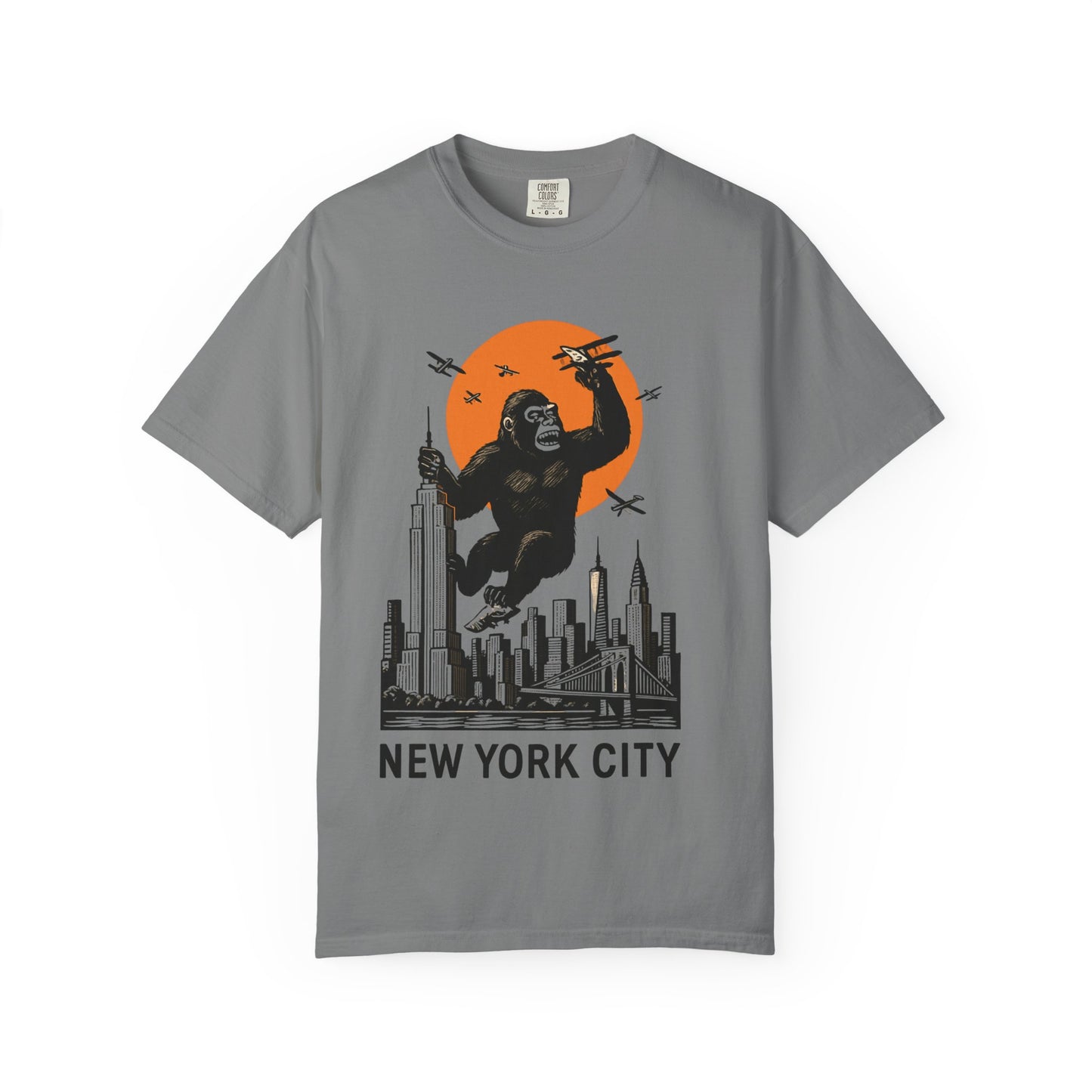New York King Kong Skyline T-Shirt