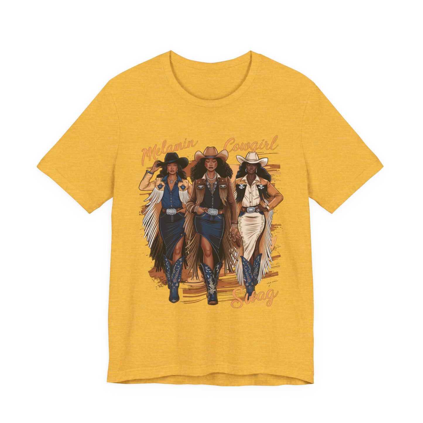 3 Melanated Cowgirls Tee