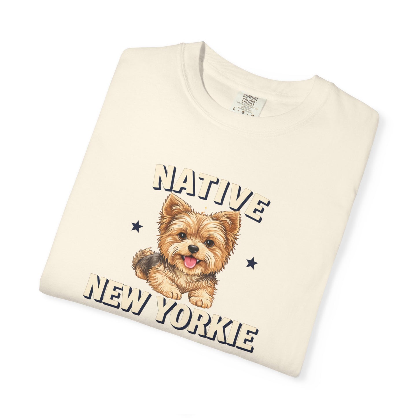 Native New Yorkie T-Shirt — Yorkie Mom/Dad NYC Dog Lover Tee