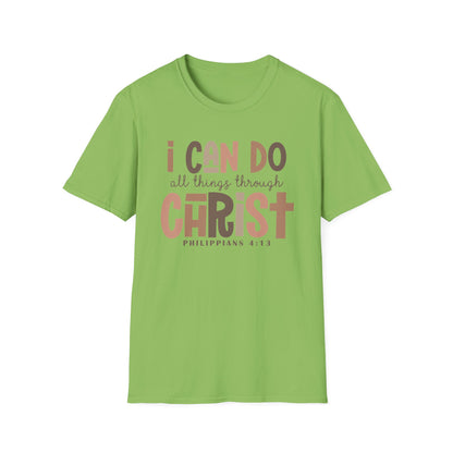 Faithful Unisex Tee with Inspirational Text - Earthtone Colors