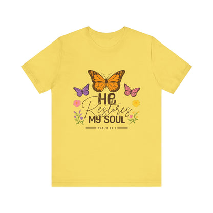 Butterfly Script Tee - Unisex