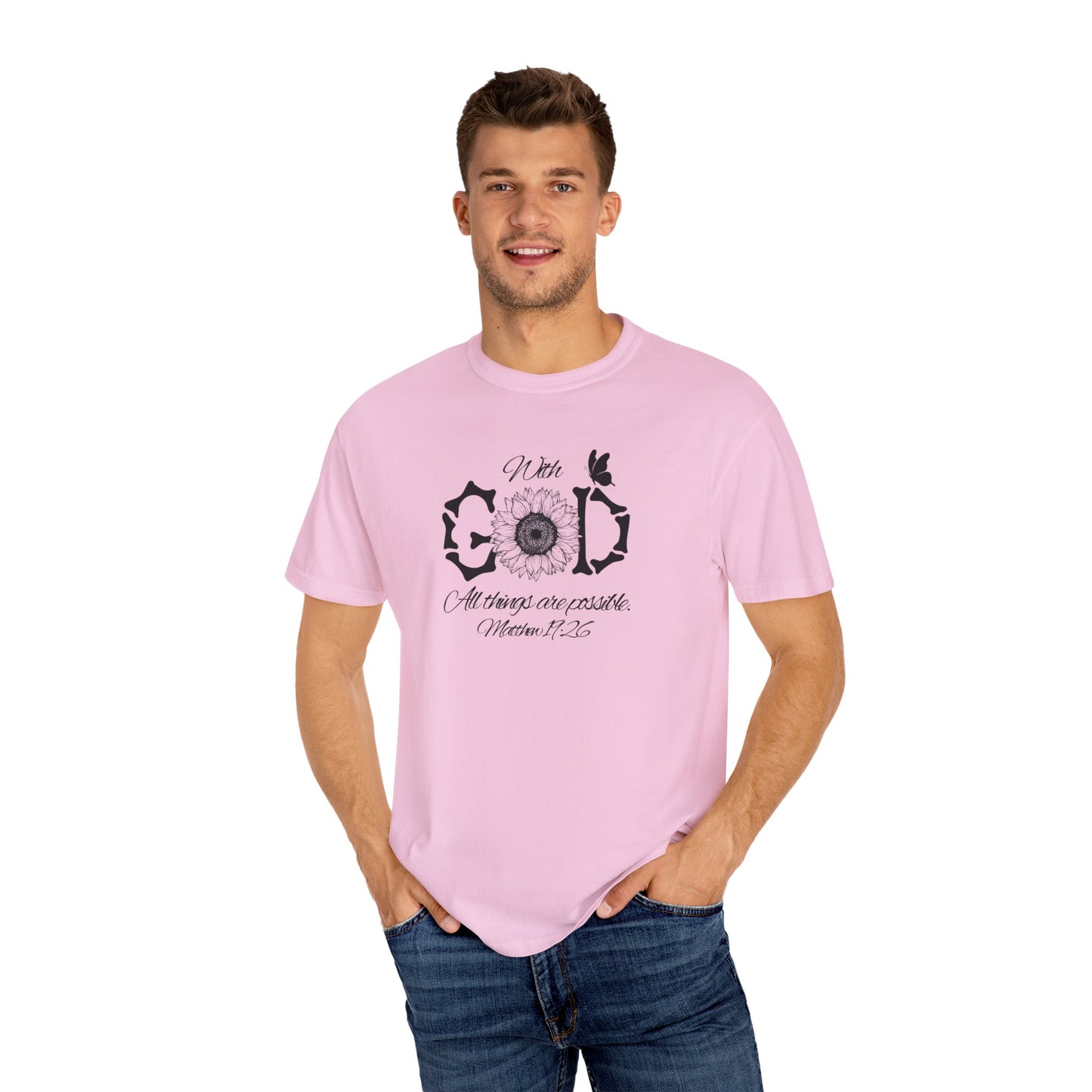 Daisy Scripture T-shirt