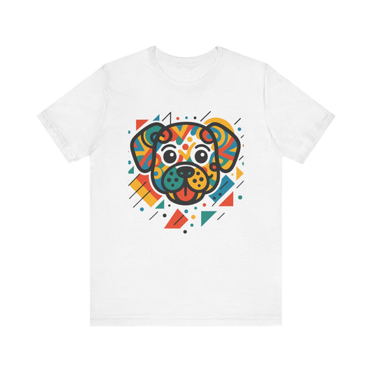 Abstract Dog Tee