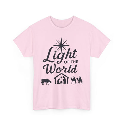 Nativity Unisex Tee - Light of the World - Dark Version