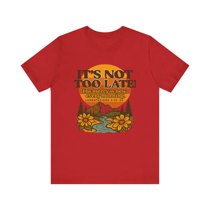 Nature Themed Tee - God's Merciful Reminder
