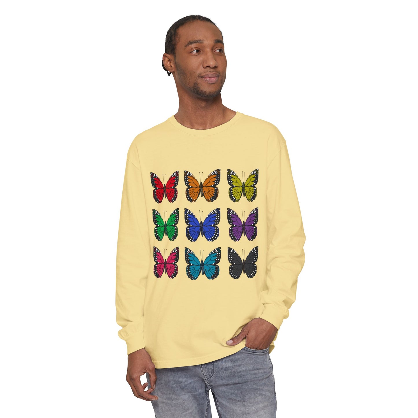 Butterfly Long Sleeve T-Shirt - Winter Collection