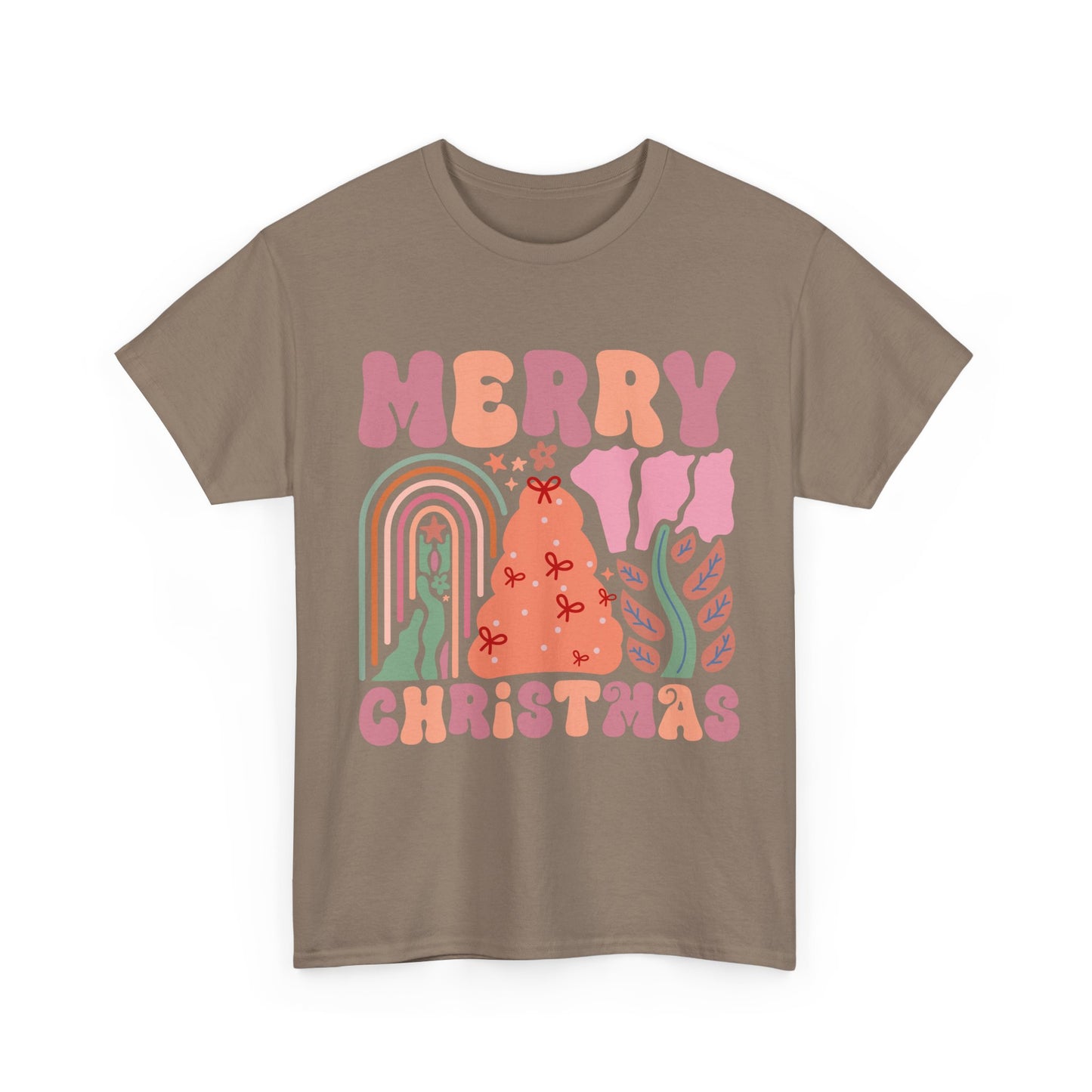 Boho Style Merry Christmas Tee - Unisex Tee
