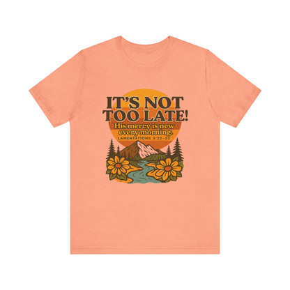 Nature Themed Tee - God's Merciful Reminder