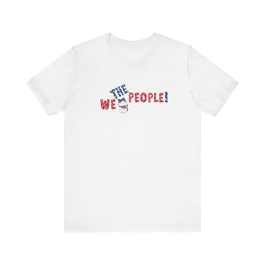 Patriotic Cat 'We the People' T-Shirt