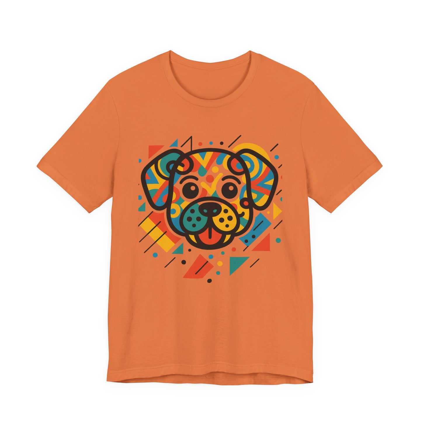 Abstract Dog Tee