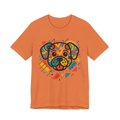 Abstract Dog Tee