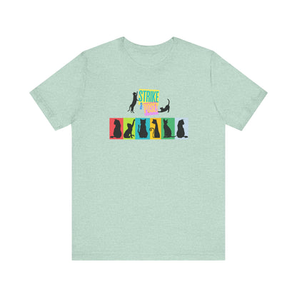 Cat Silhouette Vogue T-shirt