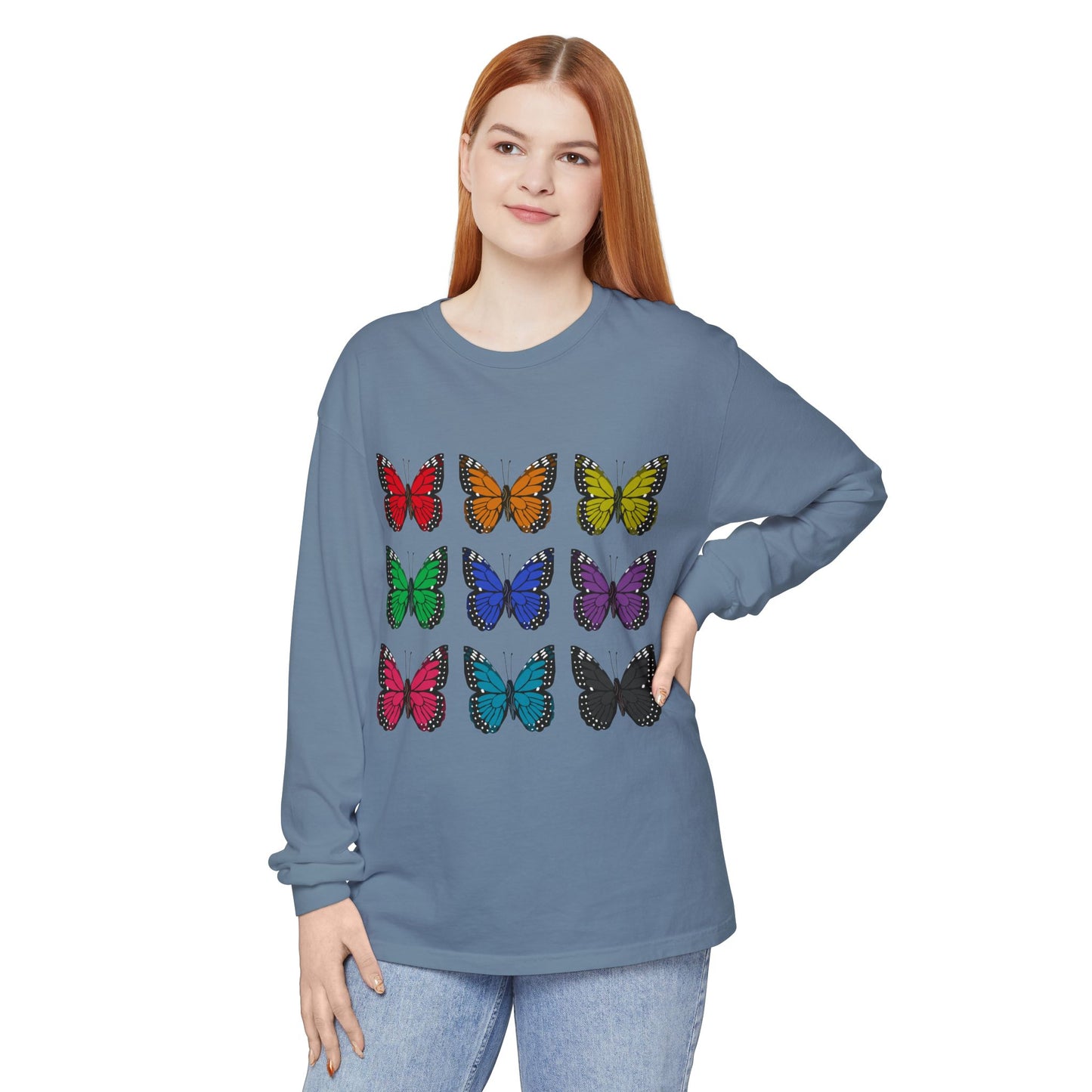 Butterfly Long Sleeve T-Shirt - Winter Collection