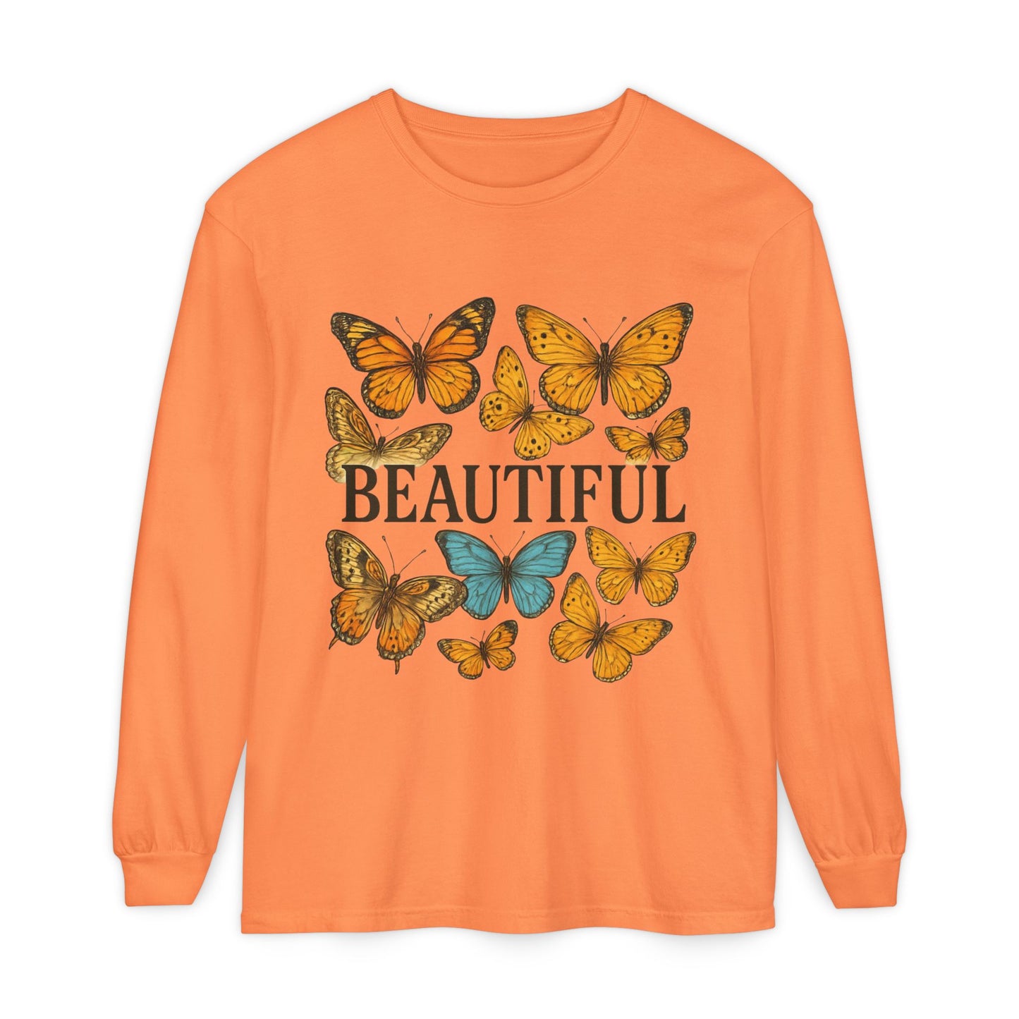 Beautiful Butterfly Long Sleeve T-Shirt, Eco-Friendly Cotton Tee, Casual Wear, Spring Fashion, Gift for Nature Lovers, Comfortable [...]