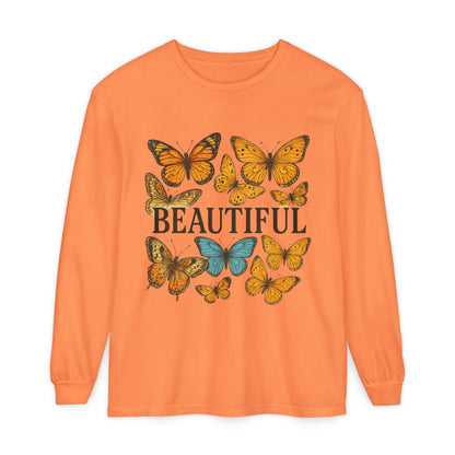 Beautiful Butterfly Long Sleeve T-Shirt, Eco-Friendly Cotton Tee, Casual Wear, Spring Fashion, Gift for Nature Lovers, Comfortable [...]