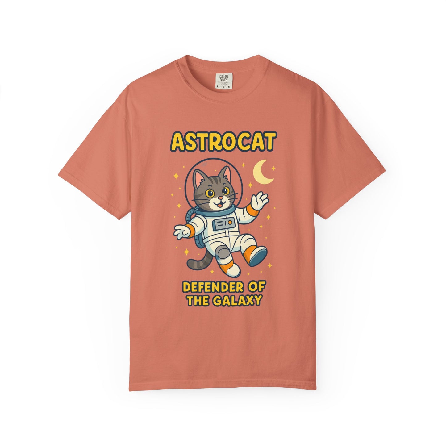 Cat Space Superhero Tee