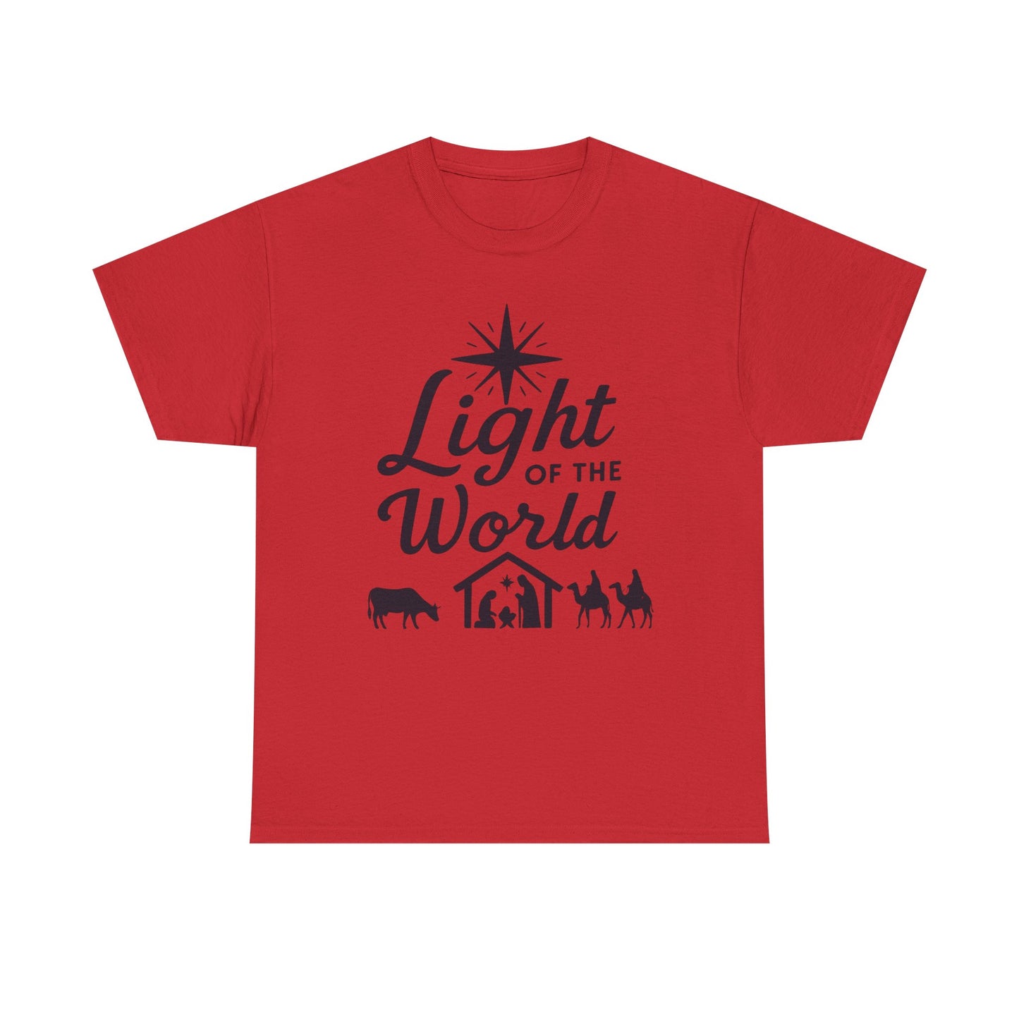 Nativity Unisex Tee - Light of the World - Dark Version