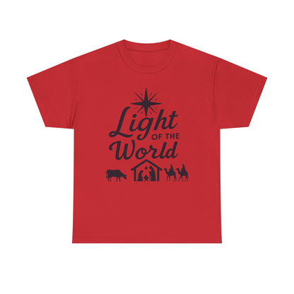 Nativity Unisex Tee - Light of the World - Dark Version