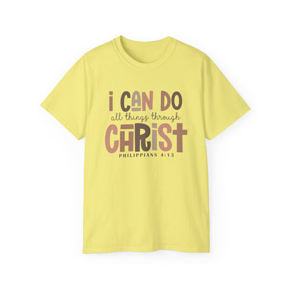 I CAN DO ALL THINGS THROUGH CHRIST!