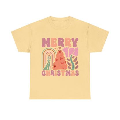 Boho Style Merry Christmas Tee - Unisex Tee