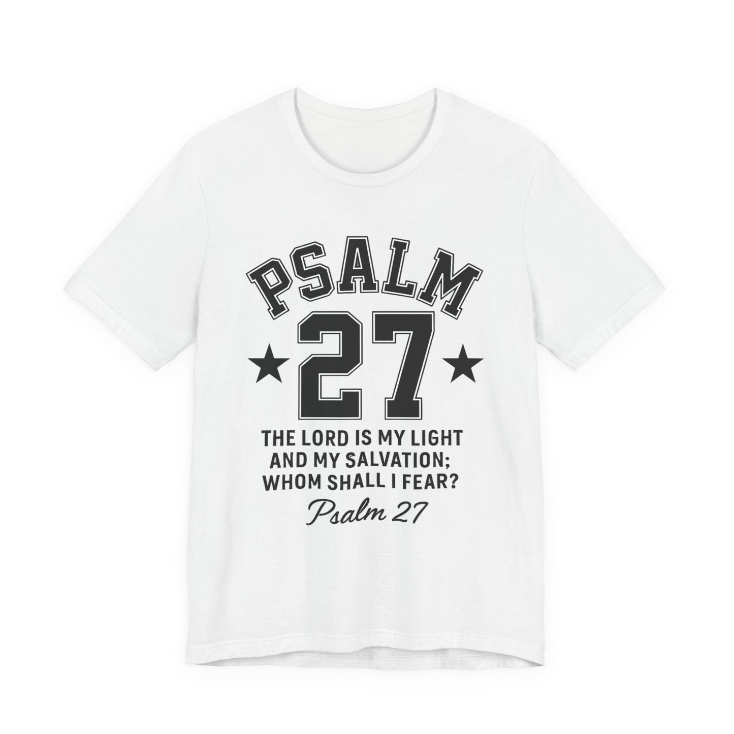 Psalm 27 Sporty Tee