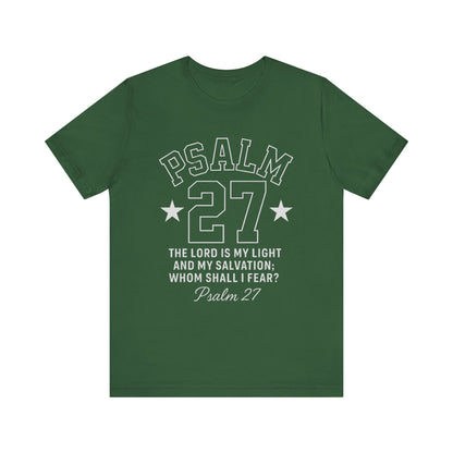 PSALM 27 Black Sporty Tee