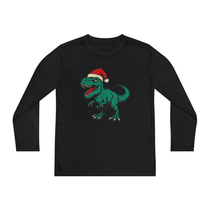Long Sleeve Dinosaur Holiday Tee