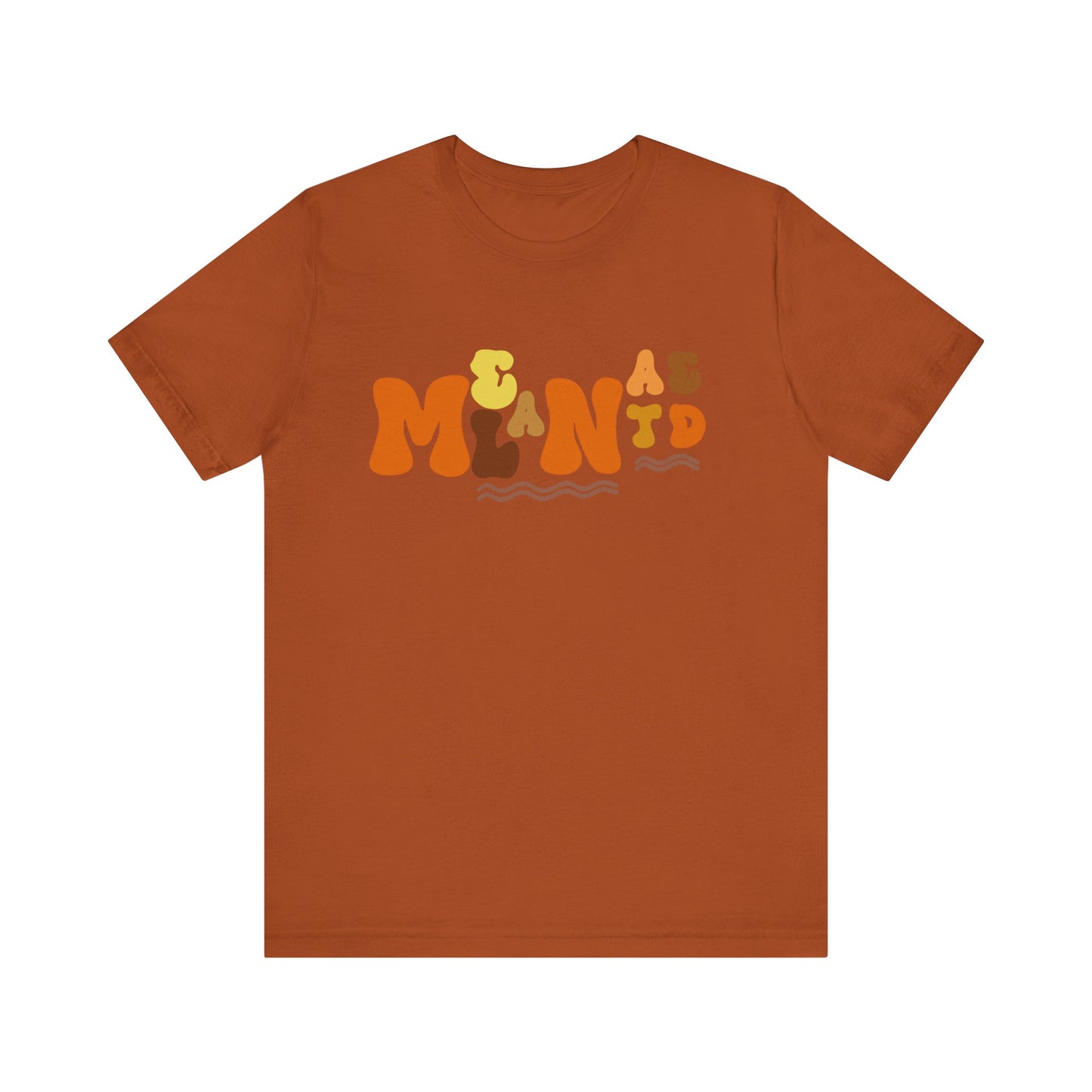 Melanated Bubble Letters T-shirt Design 2
