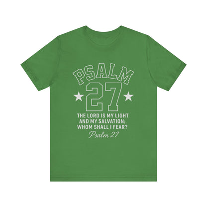 PSALM 27 Black Sporty Tee