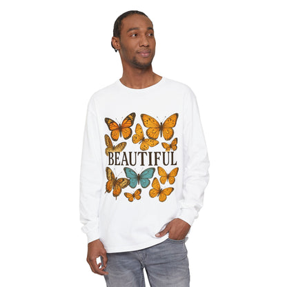 Beautiful Butterfly Long Sleeve T-Shirt, Eco-Friendly Cotton Tee, Casual Wear, Spring Fashion, Gift for Nature Lovers, Comfortable [...]