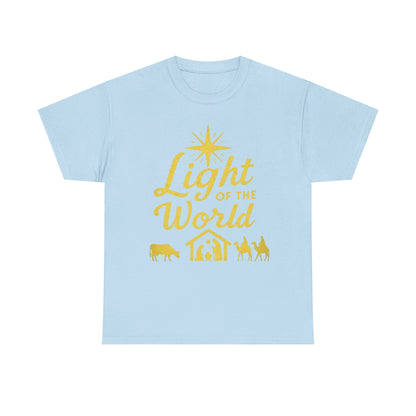 Christmas Nativity Unisex Tee - LIGHT OF THE WORLD