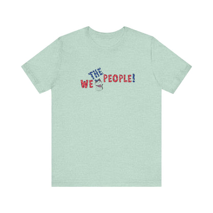 Patriotic Cat 'We the People' T-Shirt