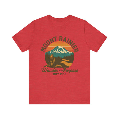 Adventure Tee - Wander with Purpose Retro Hiker