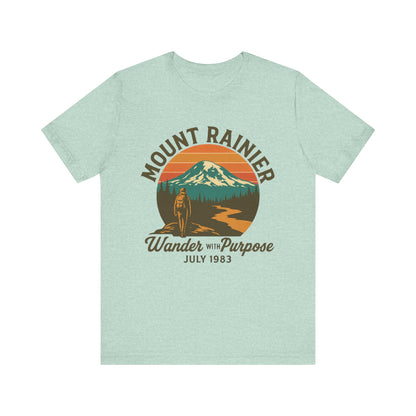 Adventure Tee - Wander with Purpose Retro Hiker