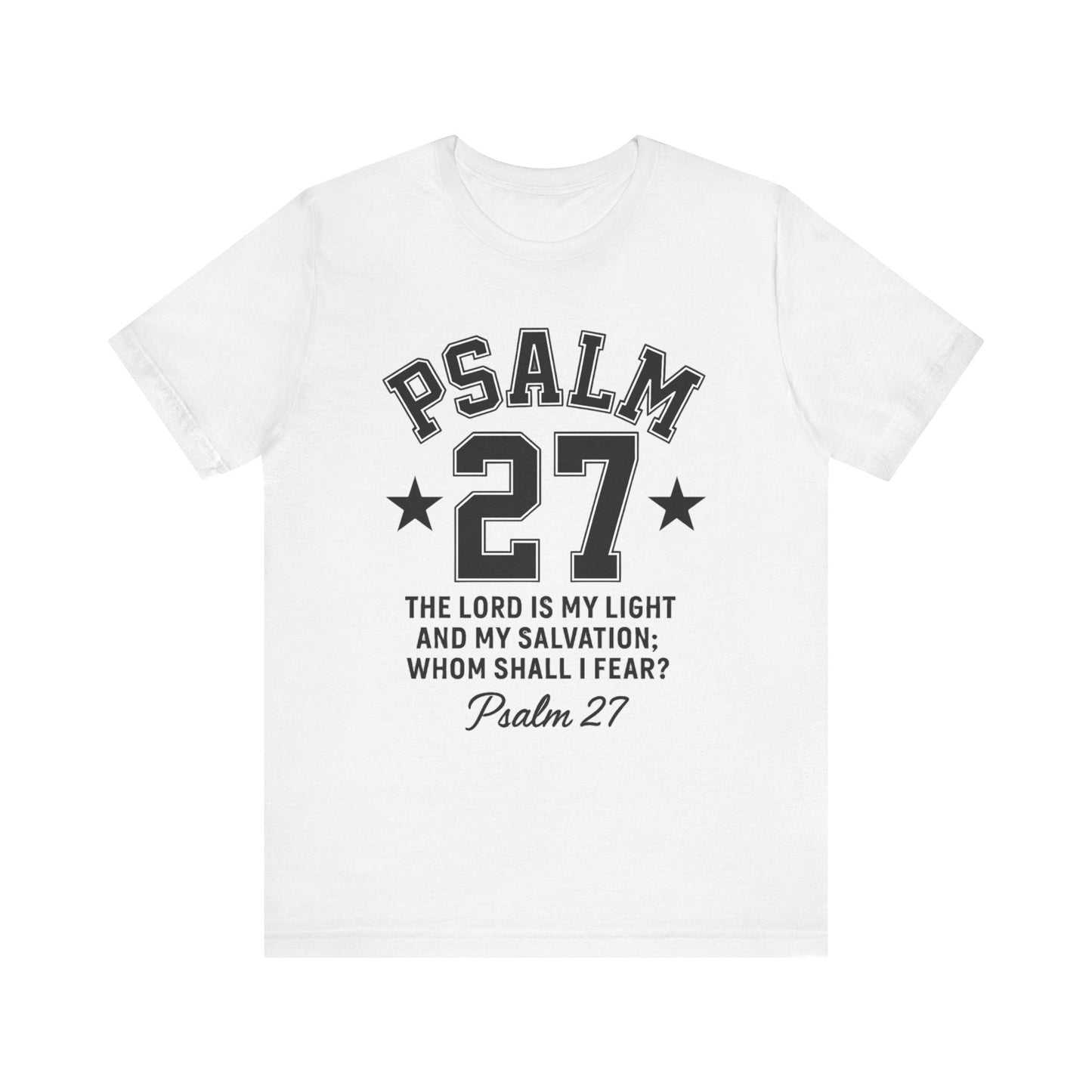 Psalm 27 Sporty Tee