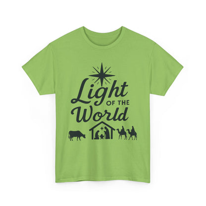 Nativity Unisex Tee - Light of the World - Dark Version