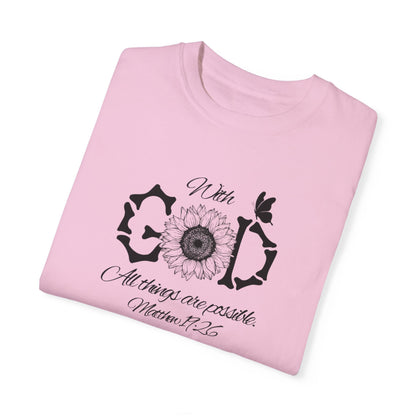 Daisy Scripture T-shirt