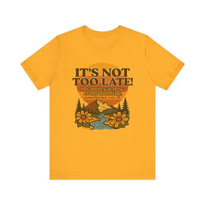 Nature Themed Tee - God's Merciful Reminder