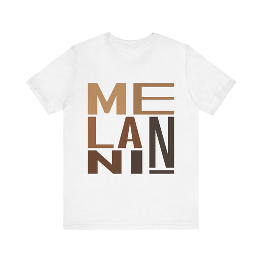 Melanin Text Art Tee